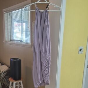 Marciano Lilac Asymmetrical Dress